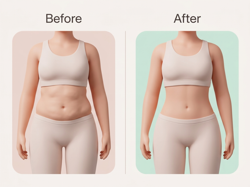 Correction of uneven abdominal contours and lumps from a previous procedure.