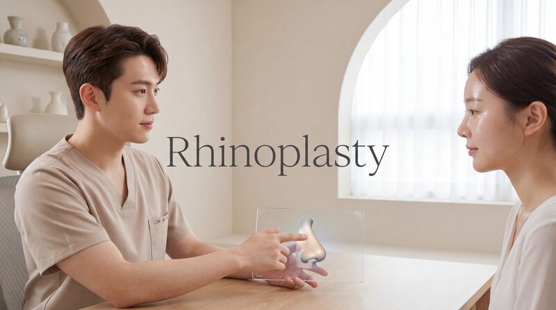 Rhinoplasty procedure in Korea
