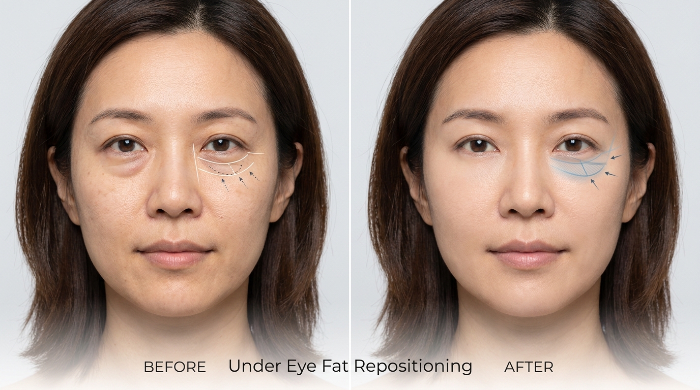 Under Eye Fat Repositioning photo 1